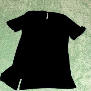 Black Fabletics Short-Sleeve Soft Workout Top